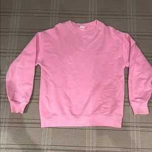 Zara Pink Crew Neck Sweater